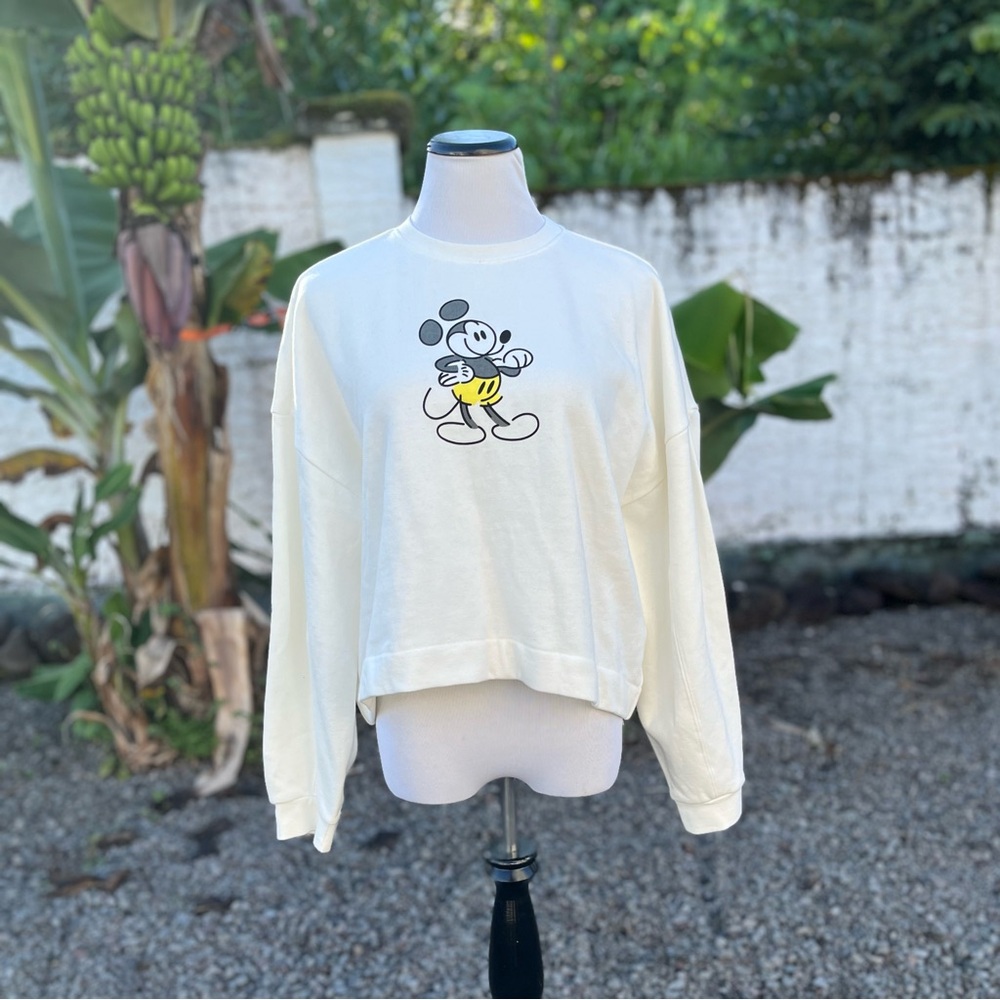 Disney Mickey Mouse Genuine Mousewear Pullover Sweatshirt for Women